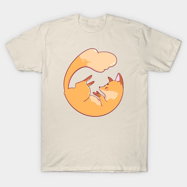 Sleeping Fox T-Shirt by Four Seasons Fox